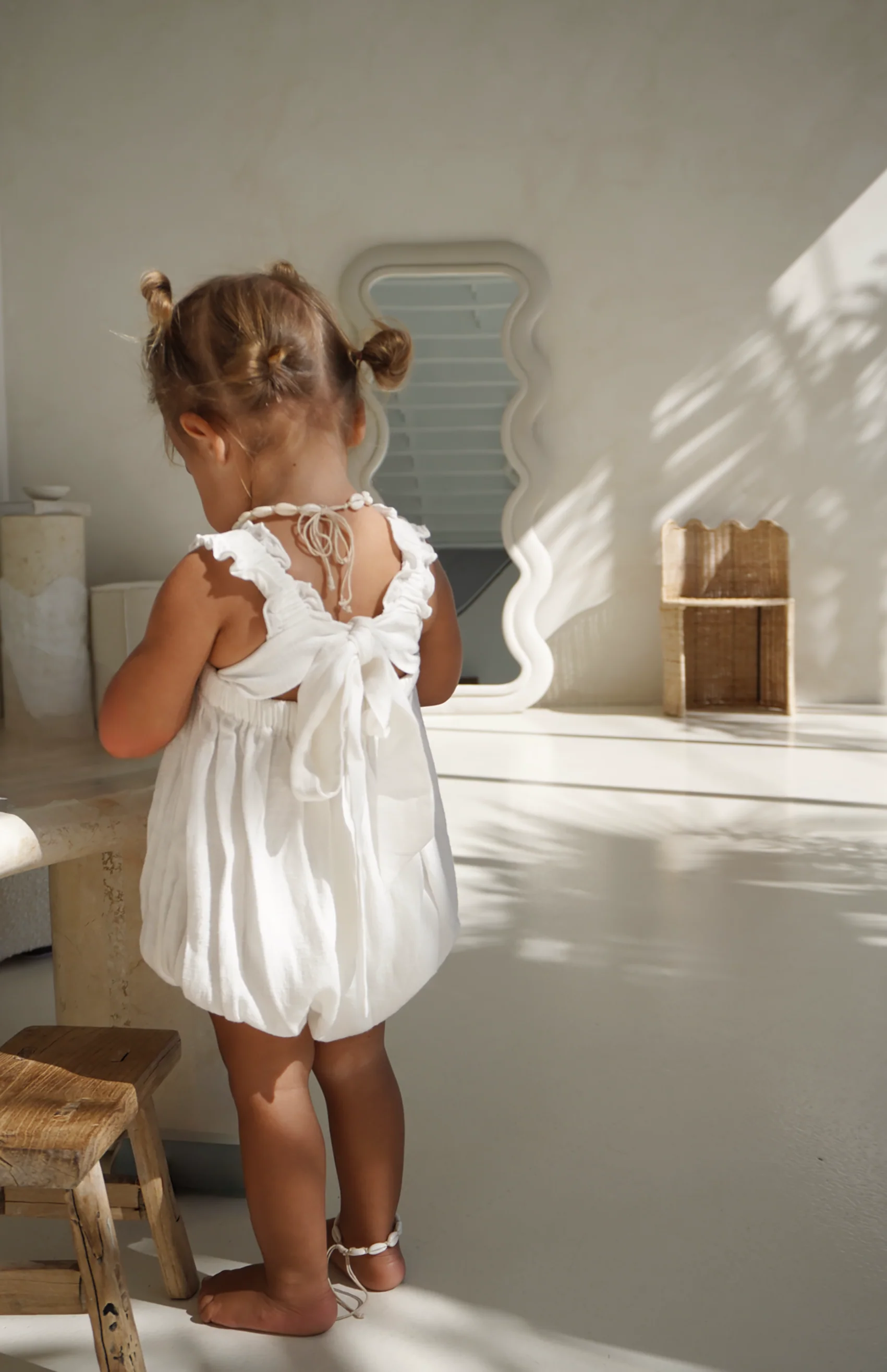 SCARLET ROMPER - WHITE - Image 5