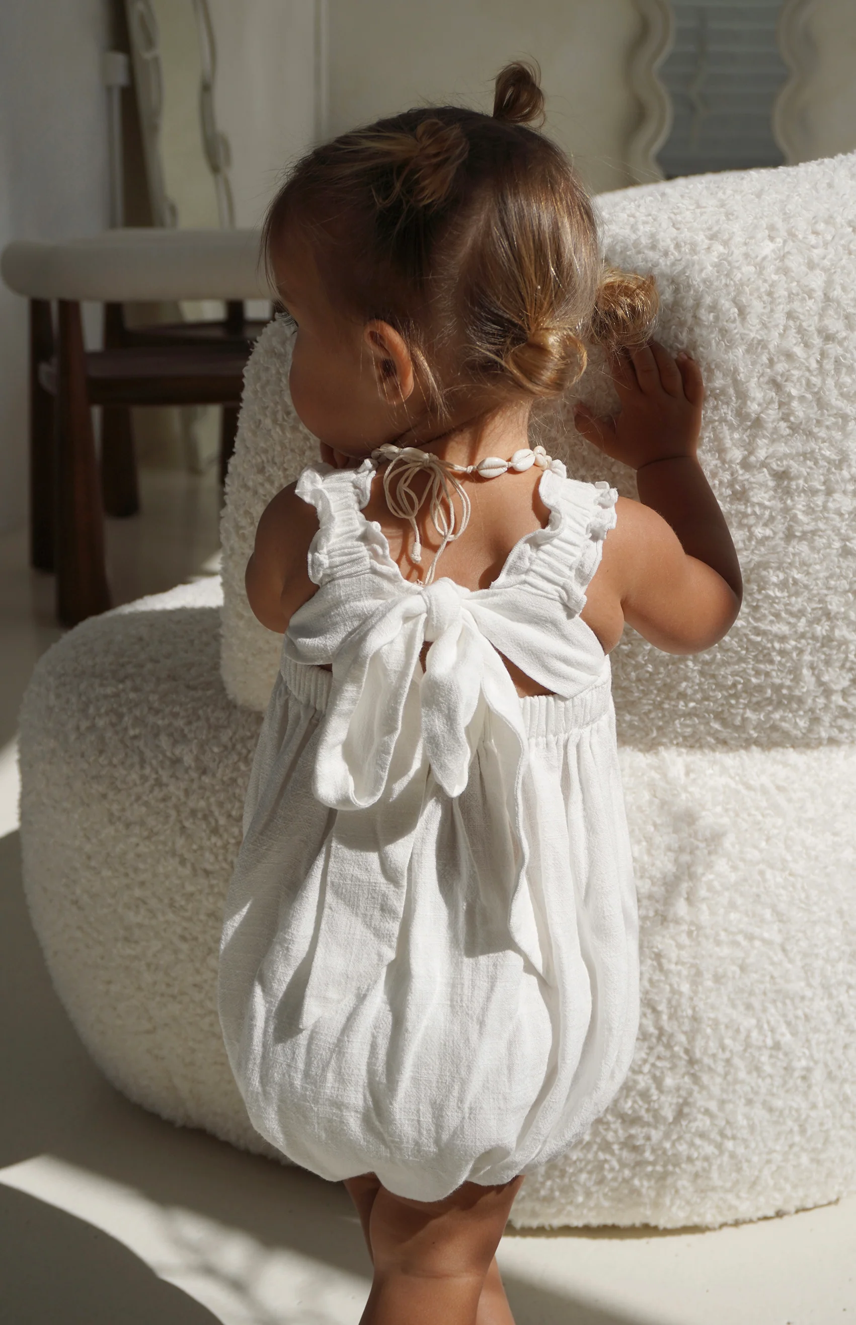 SCARLET ROMPER - WHITE - Image 6