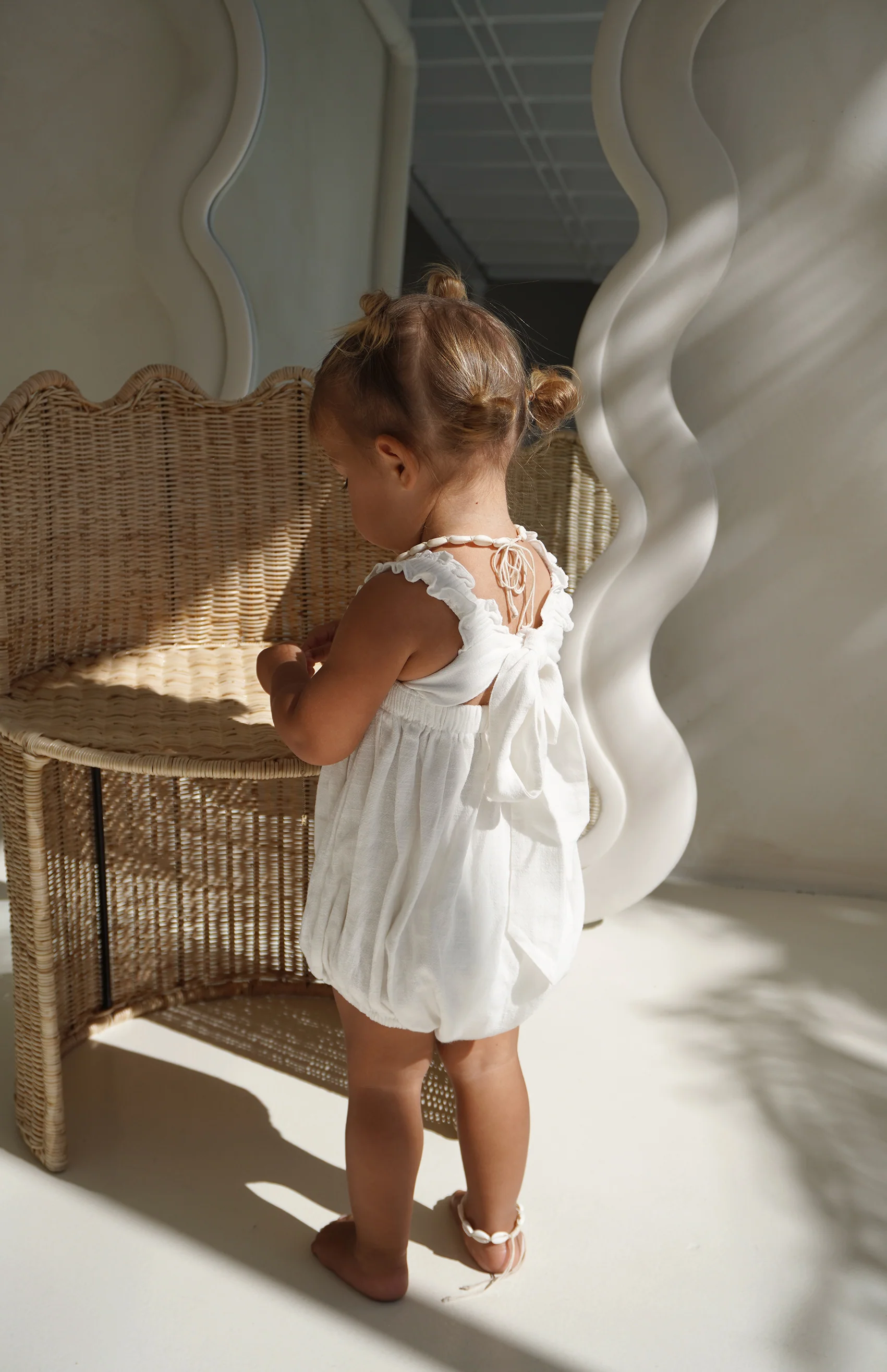 SCARLET ROMPER - WHITE - Image 8
