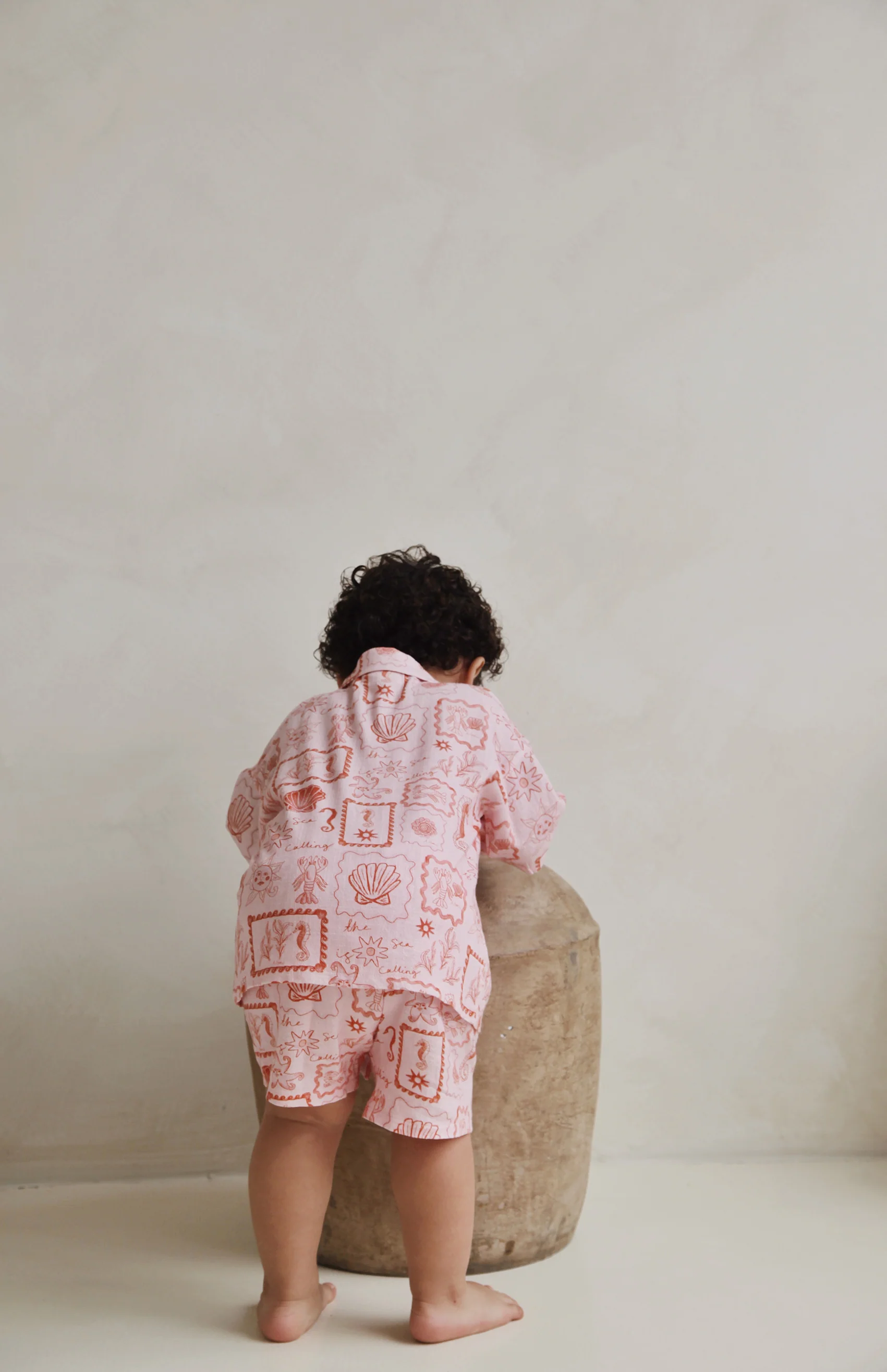 SEA IS CALLING SHORTS - PINK/RED - Image 4