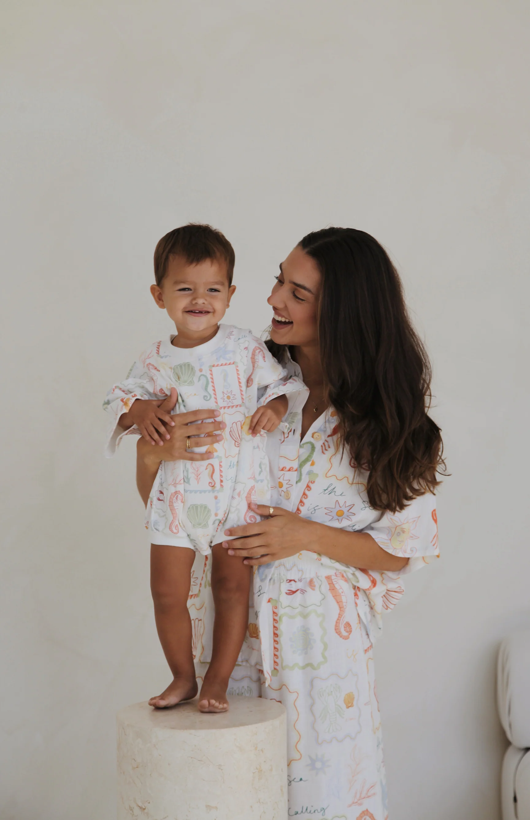 SEA IS CALLING T SHIRT ROMPER - Image 3