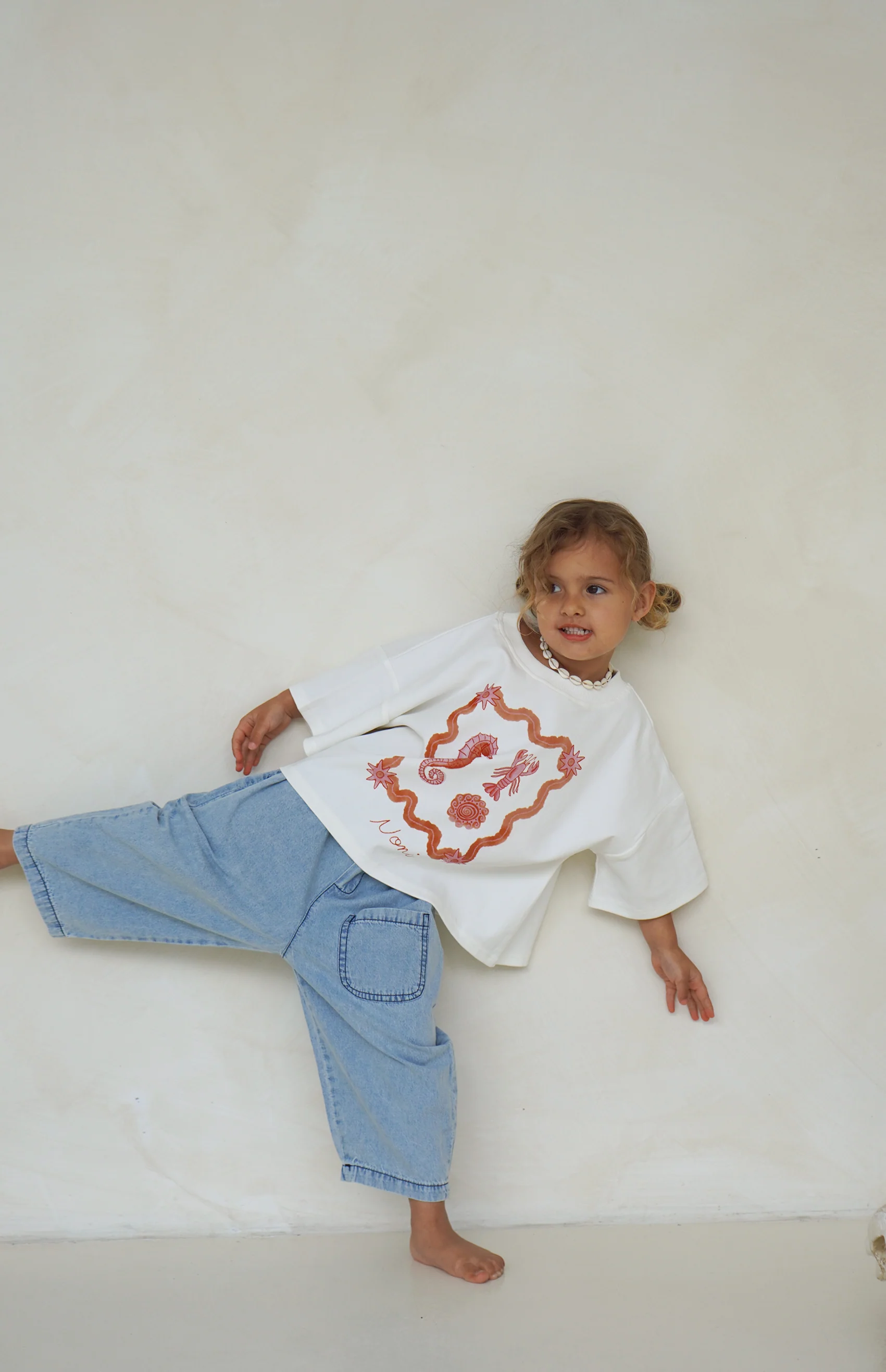 SEA SHELLS TEE - PINK/RED - Image 7