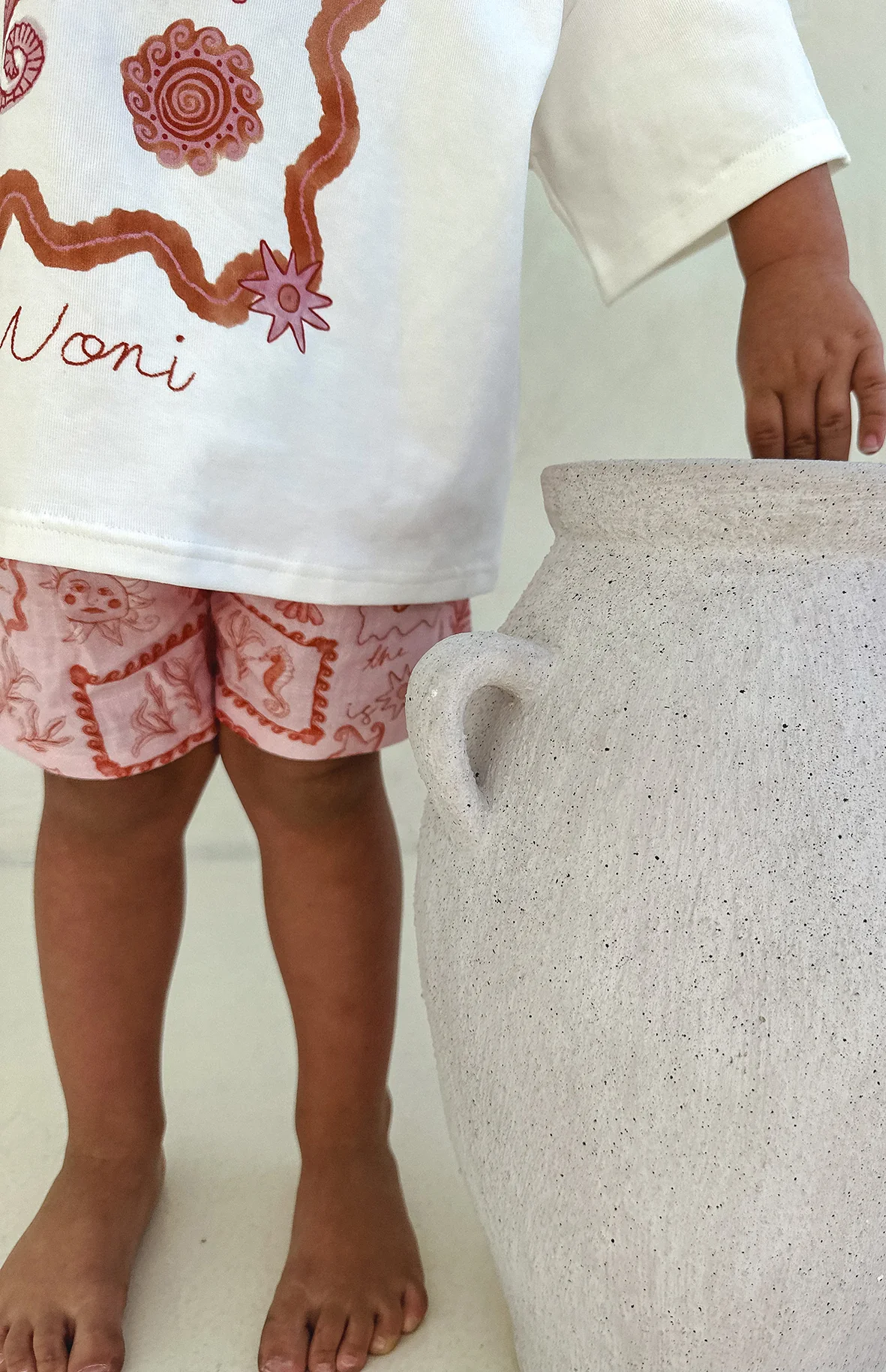SEA SHELLS TEE - PINK/RED - Image 8