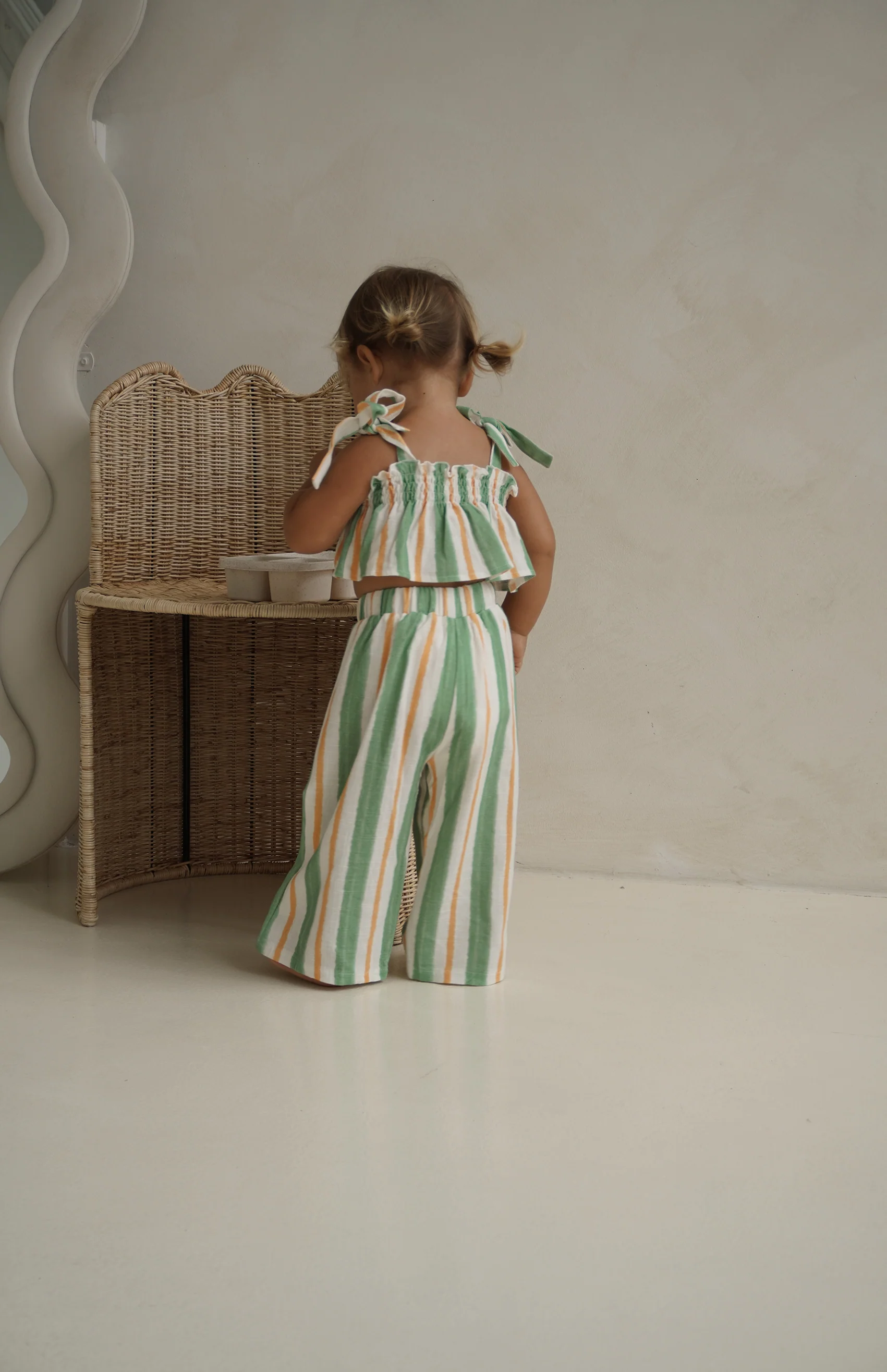 SORRENTO TIE CROP & PANT SET - Image 3