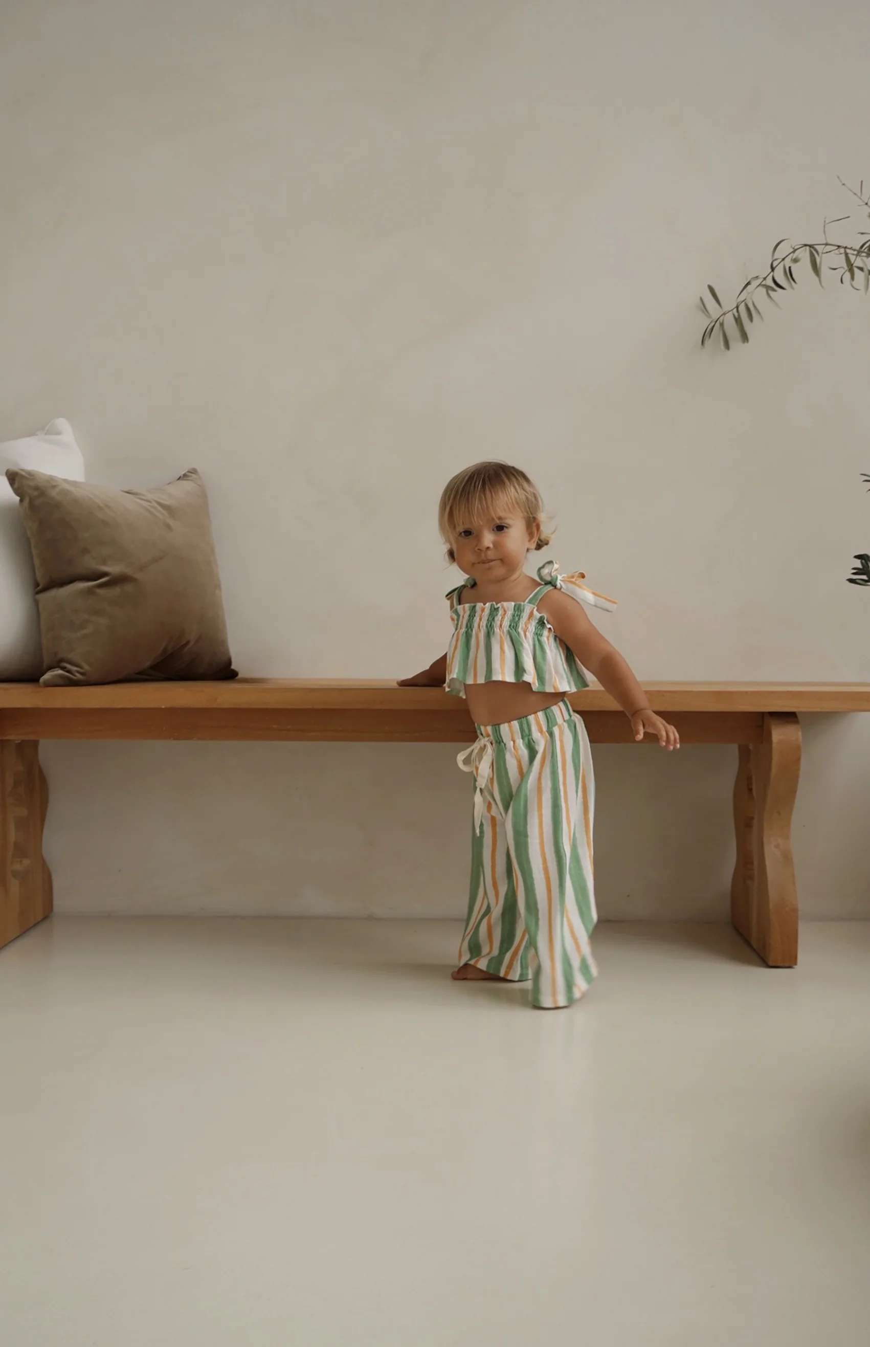SORRENTO TIE CROP & PANT SET - Image 5
