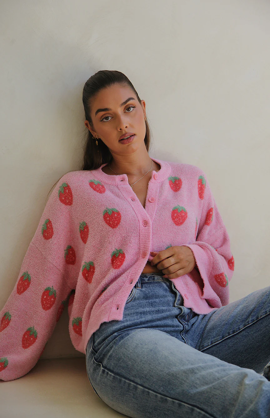 STRAWBERRY CARDIGAN - MAMA - Image 7