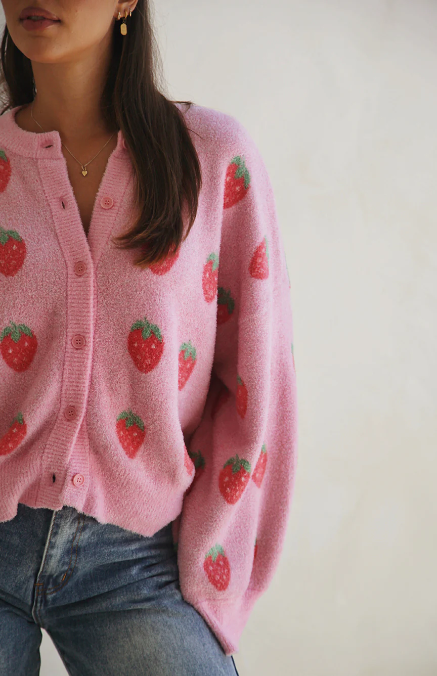 STRAWBERRY CARDIGAN - MAMA - Image 8