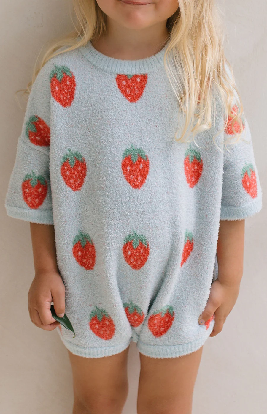 STRAWBERRY ROMPER - SKY - Image 2