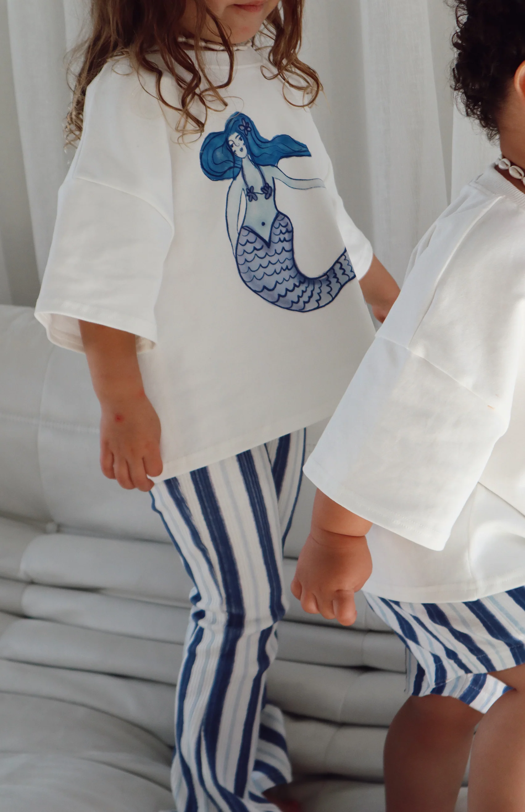 STRIPE FLARES - NAVY - Image 5