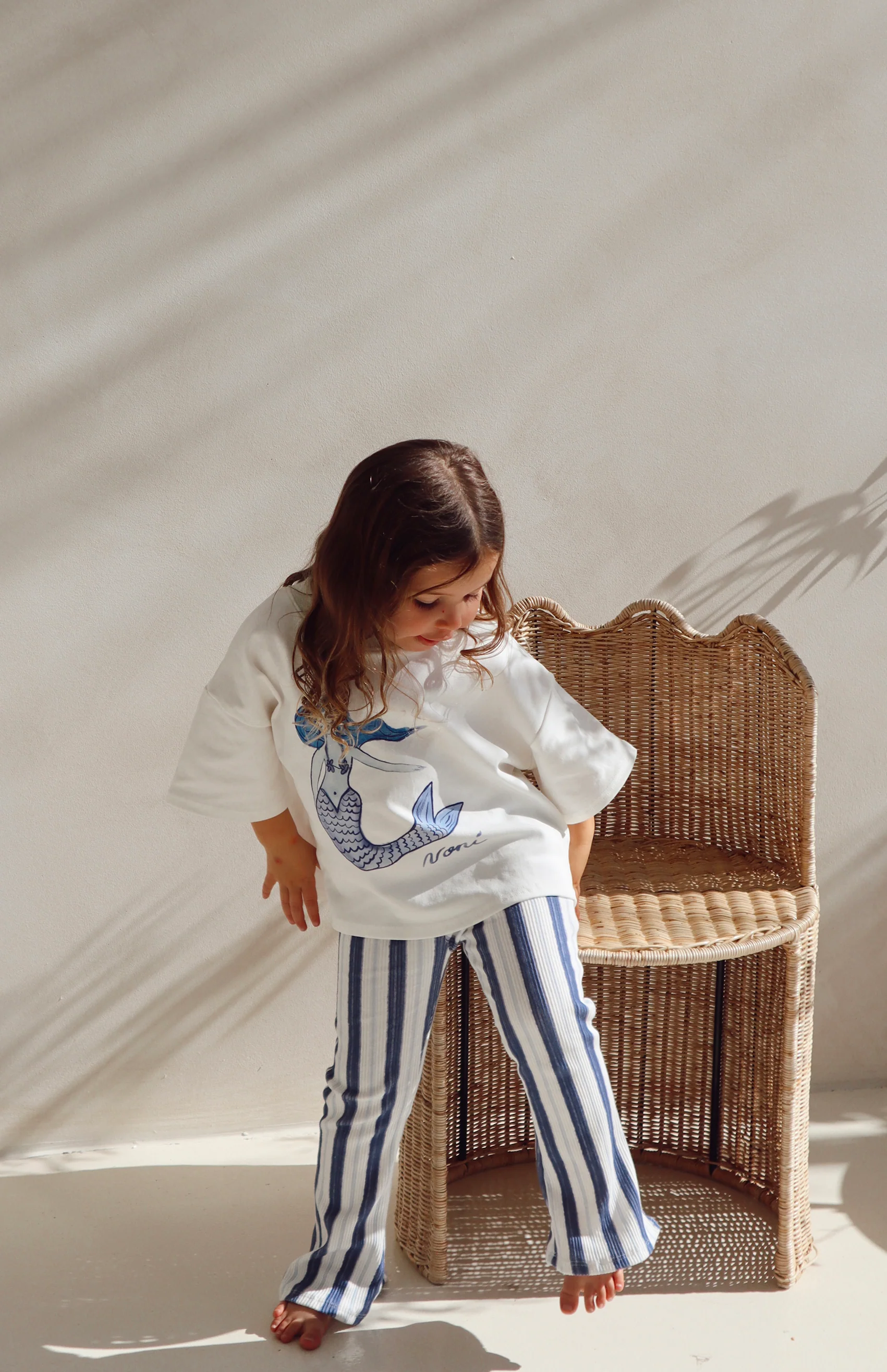 STRIPE FLARES - NAVY - Image 6