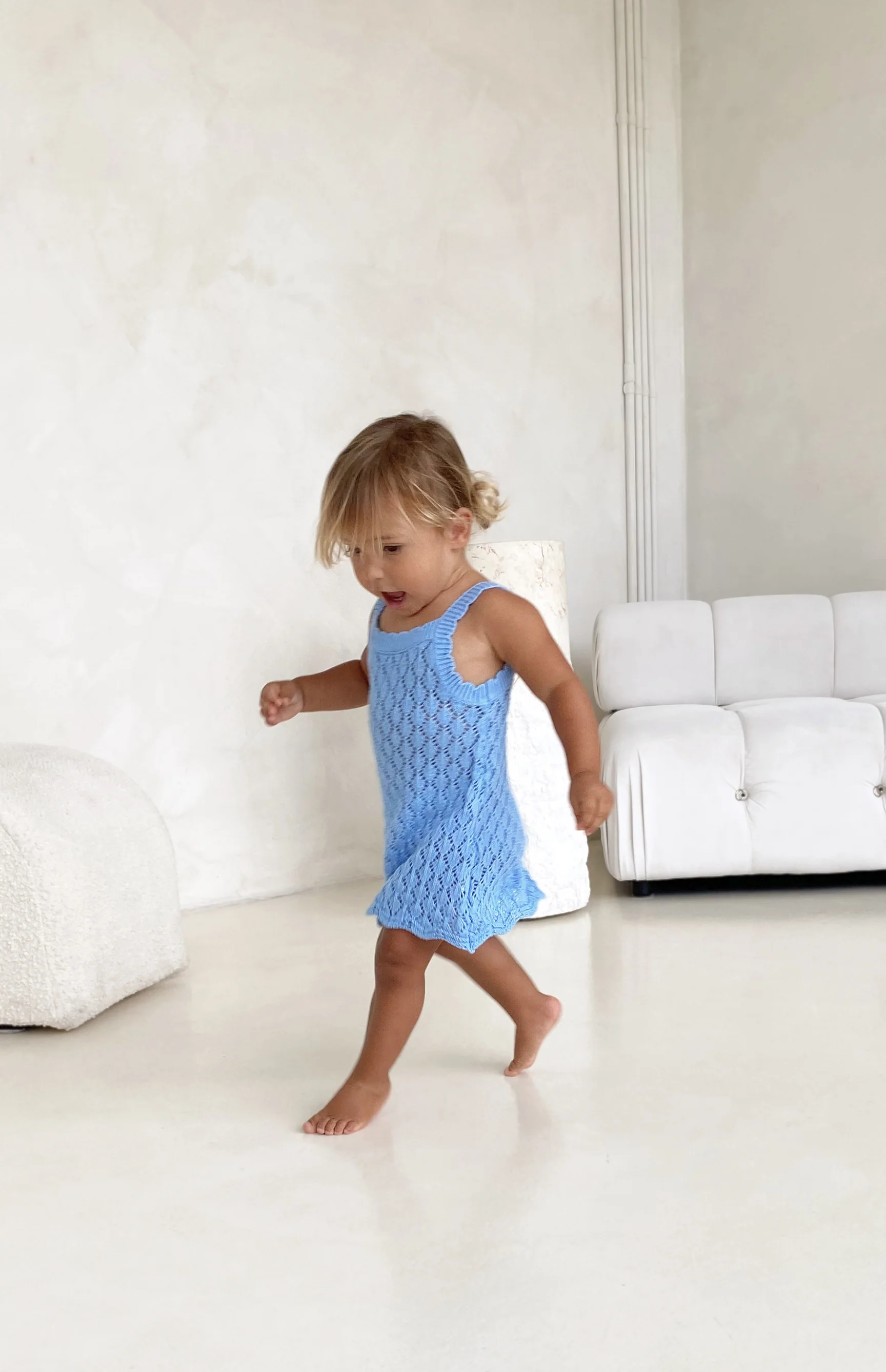 SUKI CROCHET DRESS - AZURE - Image 6