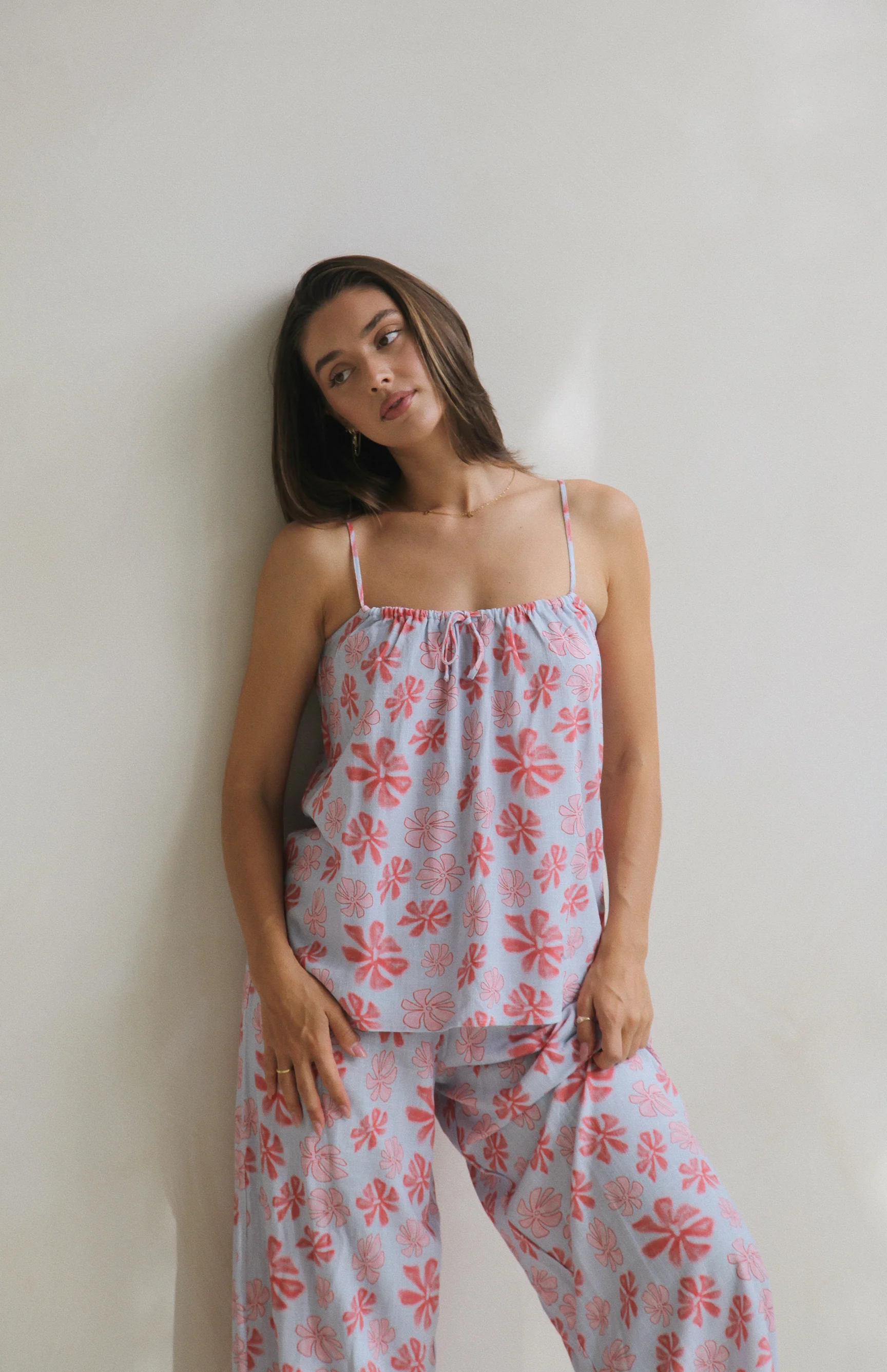 TUSCAN BLOOM SINGLET TOP - MAMA - Image 6
