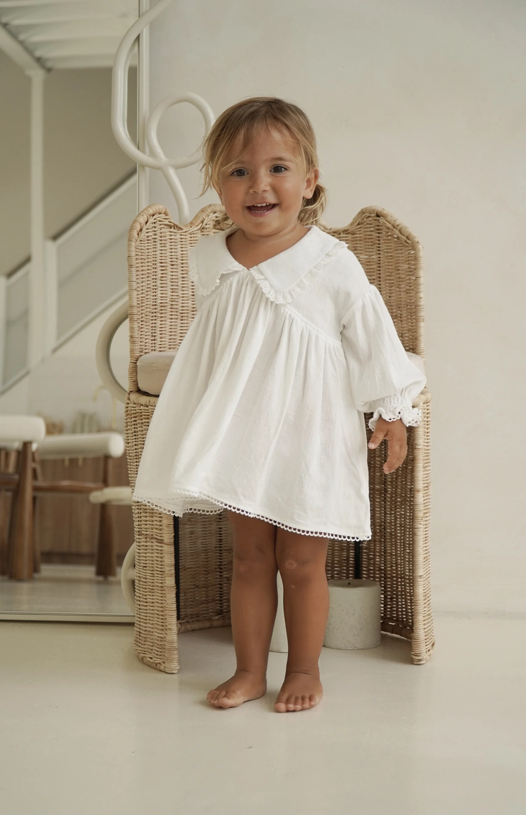 VERA DRESS - WHITE - Image 3