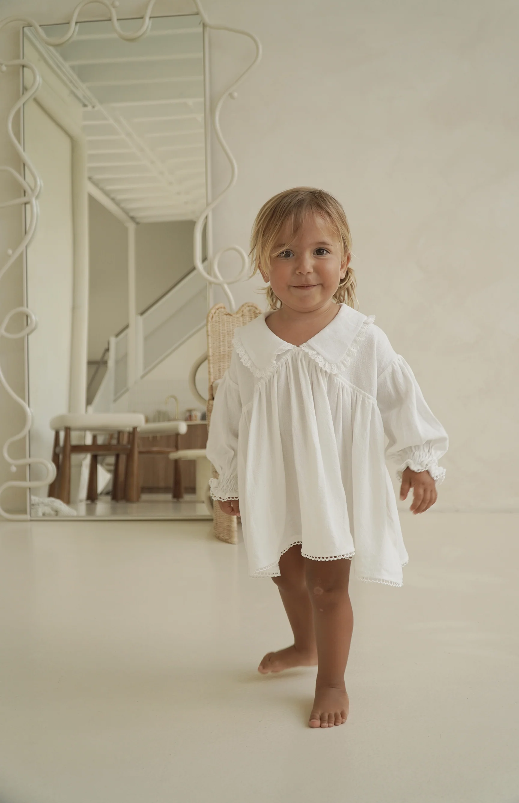 VERA DRESS - WHITE - Image 4