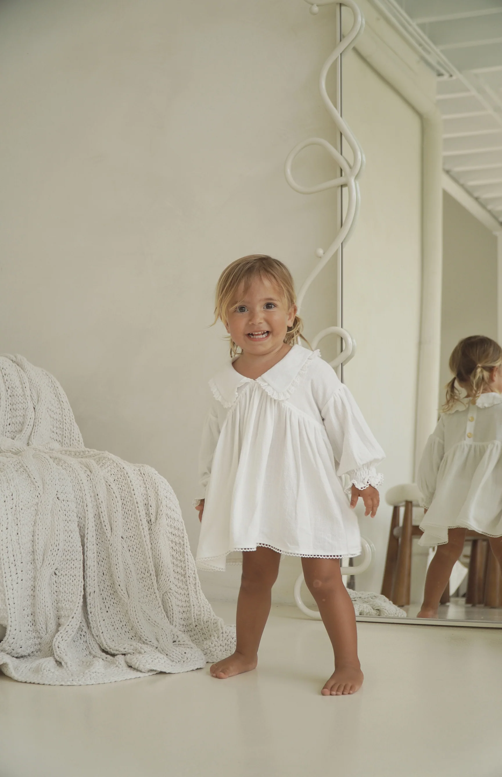VERA DRESS - WHITE - Image 5